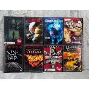 Lot of 8 Unique And Obscure Horror /Thriller Movies DVD Horror Suspense